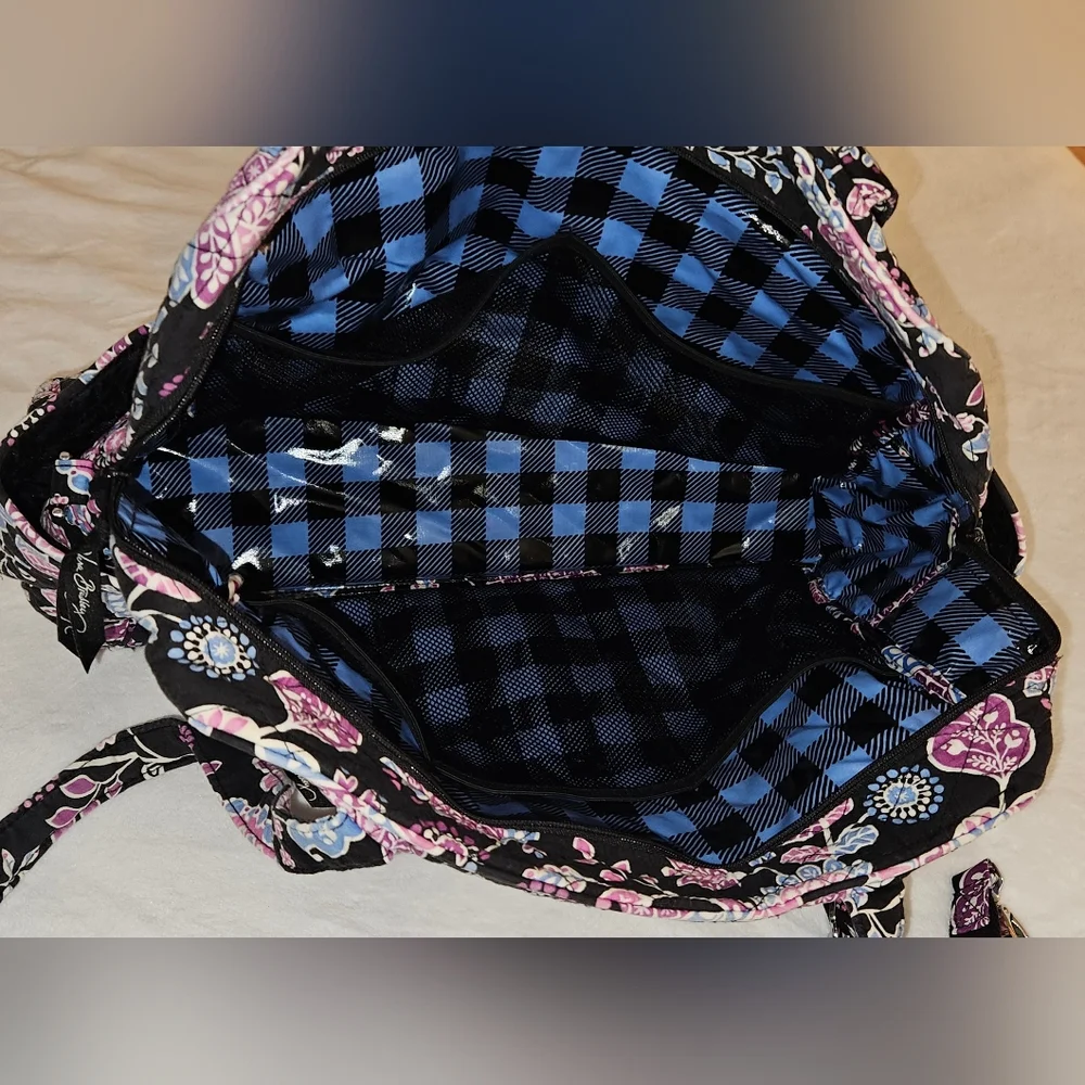 Vera Bradley Diaper Bag In Alpine Floral - Picture 3 of 13